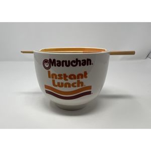 Maruchan Noodle Bowl with Chopsticks Dishwasher Microwave Safe Ramen Noodles